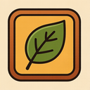 icon_communication_leaf_retro icon preview
