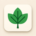 icon_communication_leaf_symmetrical icon preview