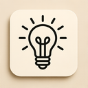 icon_communication_light_bulb_elegant icon preview