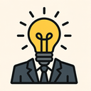 icon_communication_light_bulb_formal icon preview