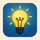 icon_communication_light_bulb_glow_effect icon preview
