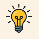 icon_communication_light_bulb_iconic icon preview