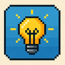 icon_communication_light_bulb_pixel_art icon preview