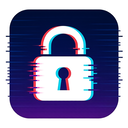 icon_communication_lock_digital_glitch icon preview