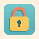 icon_communication_lock_flat_pastel icon preview