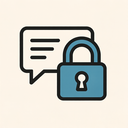 icon_communication_lock_geometric icon preview