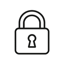 icon_communication_lock_line_art icon preview