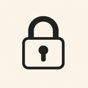 icon_communication_lock_minimalist icon preview