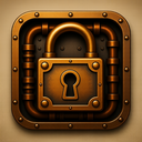 icon_communication_lock_steampunk icon preview