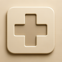 icon_communication_medical_cross_embossed icon preview