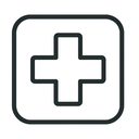 icon_communication_medical_cross_filled icon preview