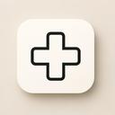 icon_communication_medical_cross_minimalist icon preview