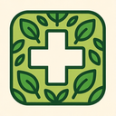icon_communication_medical_cross_organic_pattern icon preview