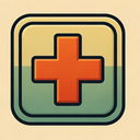 icon_communication_medical_cross_retro icon preview