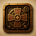 icon_communication_medical_cross_steampunk icon preview