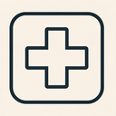 icon_communication_medical_cross_symmetrical icon preview