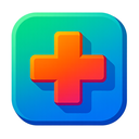 icon_communication_medical_cross_vibrant_colors icon preview