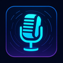 icon_communication_microphone_futuristic icon preview