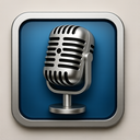 icon_communication_microphone_metallic icon preview