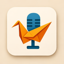 icon_communication_microphone_origami icon preview