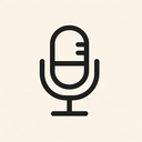 icon_communication_microphone_thin icon preview