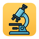 icon_communication_microscope_cartoon icon preview