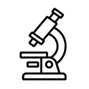 icon_communication_microscope_line_art icon preview