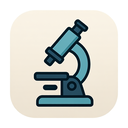 icon_communication_microscope_rounded icon preview