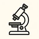 icon_communication_microscope_simplified icon preview