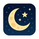 icon_communication_moon_iconic icon preview
