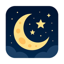 icon_communication_moon_modern icon preview
