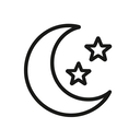 icon_communication_moon_outline icon preview
