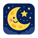 icon_communication_moon_playful icon preview