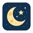 icon_communication_moon_simplified icon preview