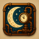 icon_communication_moon_steampunk icon preview