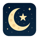 icon_communication_moon_symmetrical icon preview
