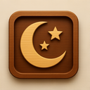 icon_communication_moon_wooden icon preview