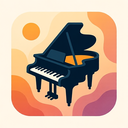 icon_communication_piano_abstract icon preview