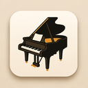 icon_communication_piano_elegant icon preview