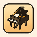 icon_communication_piano_iconic icon preview