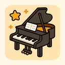 icon_communication_piano_playful icon preview