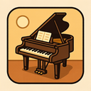 icon_communication_piano_retro icon preview