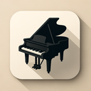 icon_communication_piano_shadow_effect icon preview