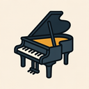 icon_communication_piano_sharp_edges icon preview