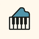 icon_communication_piano_simplified icon preview