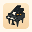 icon_communication_piano_vector icon preview