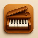 icon_communication_piano_wooden icon preview