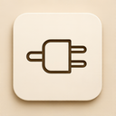 icon_communication_plug_elegant icon preview