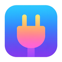 icon_communication_plug_gradient icon preview