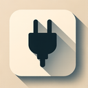 icon_communication_plug_shadow_effect icon preview